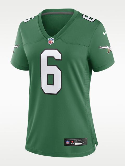 Nike DeVonta Smith Philadelphia Eagles Women's Nike NFL Game Football Jersey