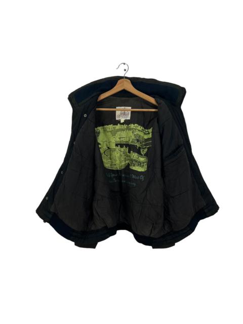 Other Designers VINTAGE BOMBER JACKET BIG LOGO HOT STAGE JAPAN