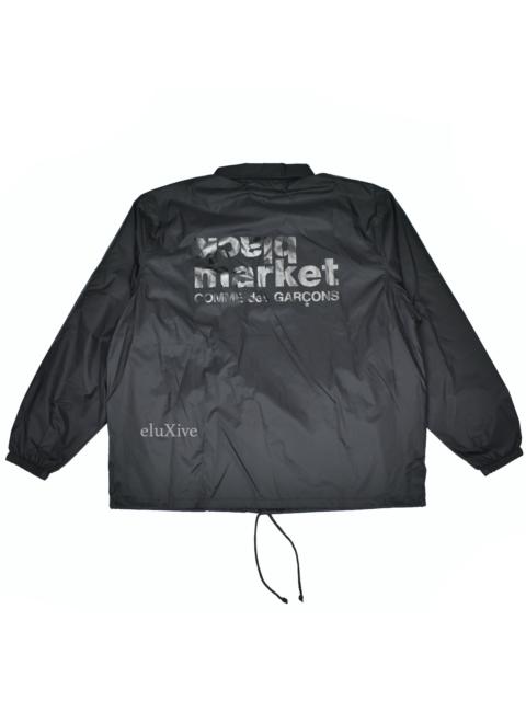 Comme Des Garçons CDG Black Market NYFW 2022 Nylon Coach's Jacket DS