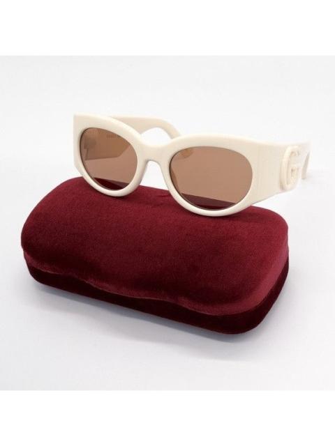 GUCCI NEW GG1544S 004 GUCCI BEIGE BROWN WOMEN SUNGLASSES GUCCI GG