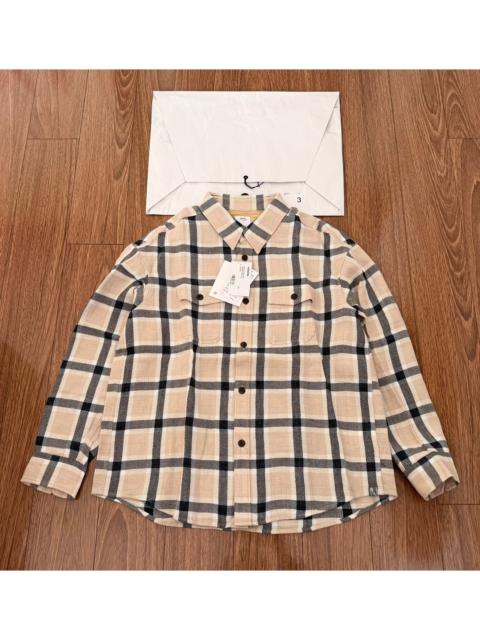 visvim VISVIM LUMBER CHECK Wool-Blend Plaid Long-Sleeve Shirt — 25SS