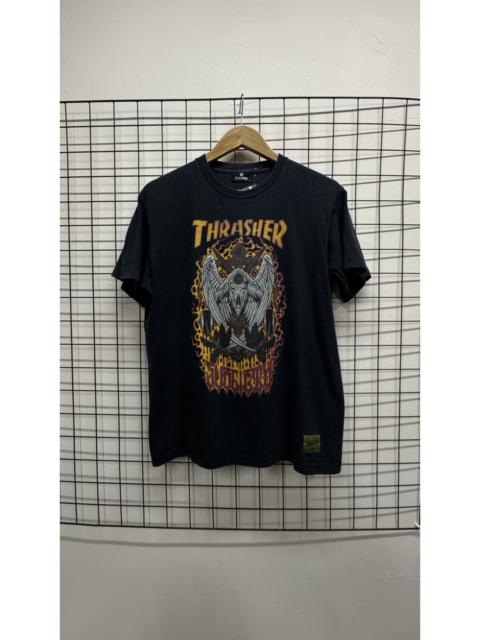 Other Designers Thrasher x subciety streerwear t shirt