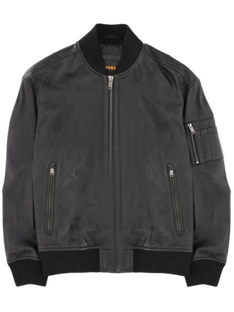 BOSS LEATHER JAKRI JACKET
