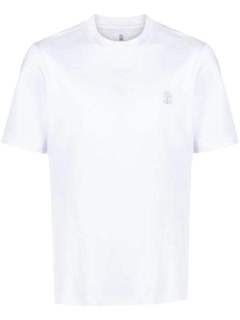 Brunello Cucinelli Jersey T-Shirt With Logo