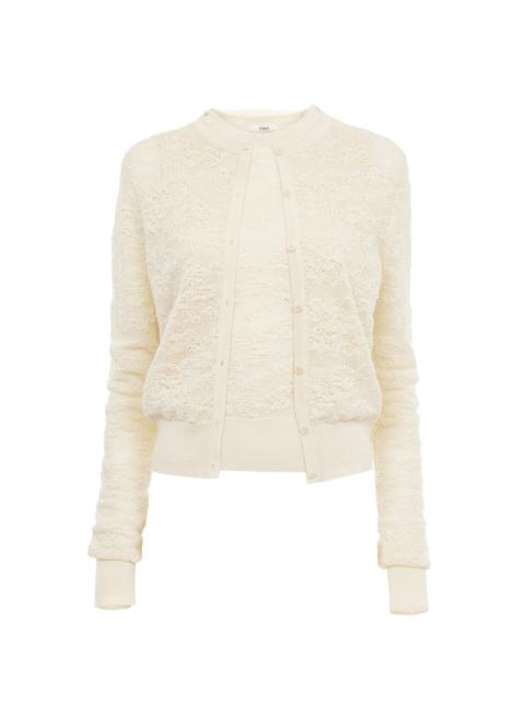 Chloé TWIN SET IN COTTON-SILK KNIT