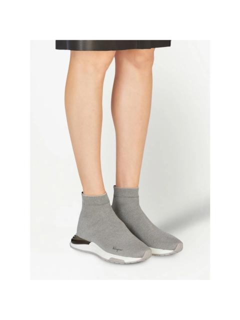 FERRAGAMO Ferragamo Womens Grey Sneakers