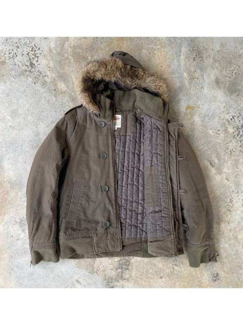 Other Designers DICKIES Y2K COLD JACKET INSULATED FUR TRIM