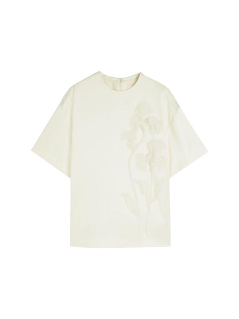 embroidered T-shirt