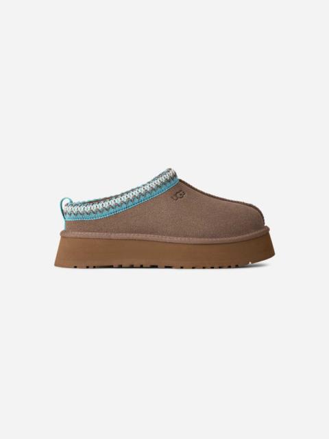 UGG ® Women's Tazz II Sheepskin Slippers in Caribou/Sapphire Ice