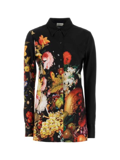 Dries Van Noten Dries Van Noten Women Printed Satin Calima Shirt