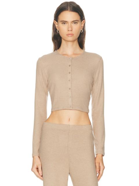 LESET Lauren Crop Cardigan