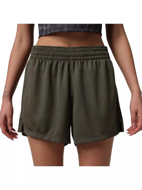 Jordan Women's Sport Solid mesh Shorts -Green