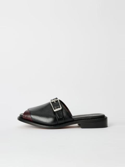 Our Legacy Ginza Sandal Deep Black Leather