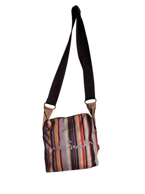 Other Designers Vintage - Paul Smith Multicolour Stripes Canvas Bag