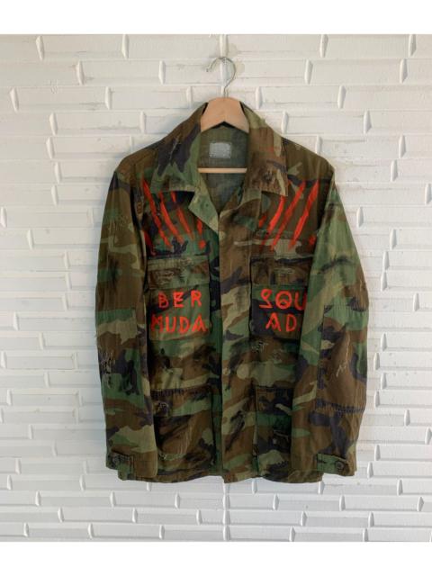 Other Designers Vintage Destroy US Army Camo M-65 Military Custom Paint