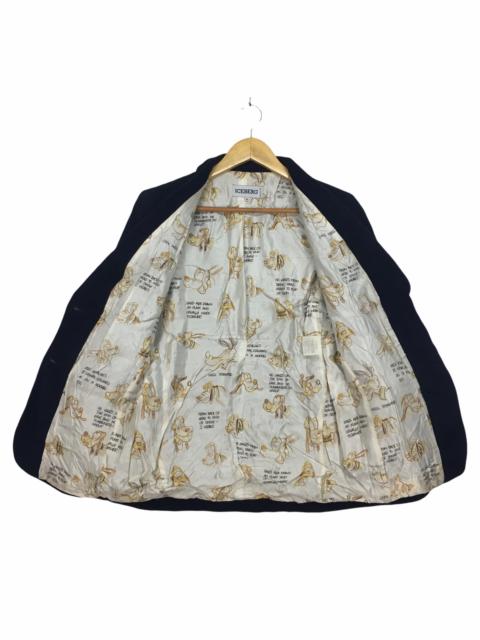 Other Designers Iceberg - ICEBERG Goofy Cartoon Coat Blazer Jacket Made in Italy
