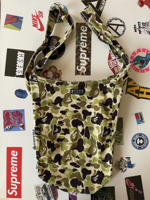 A BATHING APE® Vintage Y2K Bape A Bathing Ape ABC Camo Zipper Tote Bag