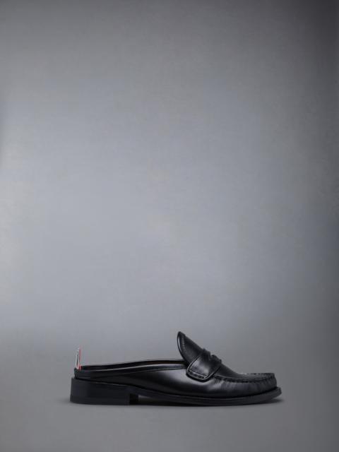 Thom Browne CALF FLEXIBLE LEATHER SOLE PENNY LOAFER MULE