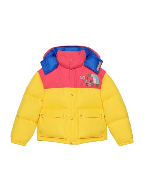 GUCCI Gucci x The North Face Down Jacket Yellow/Multicolor