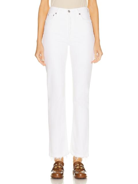 AGOLDE Riley Long High Rise Straight