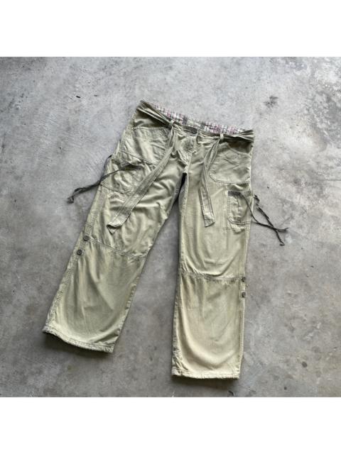 Other Designers Active - Vintage Active Wear Faded Multipocket Bondage Cargo Pants