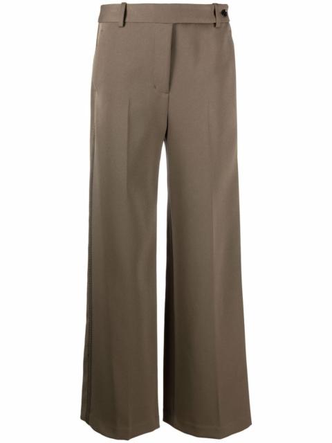 3.1 Phillip Lim wide-leg side-stripe trousers