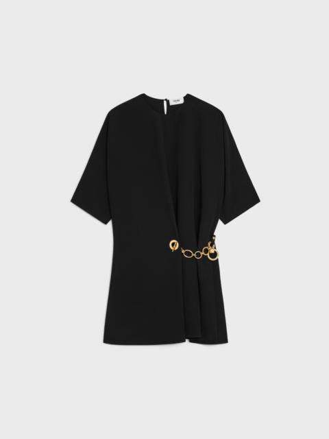 CELINE wrap dress IN CADY