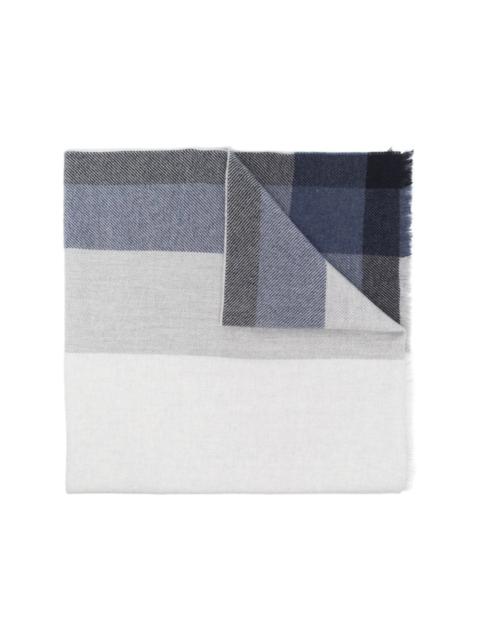 Brunello Cucinelli Brunello Cucinelli Blue Scarves Men