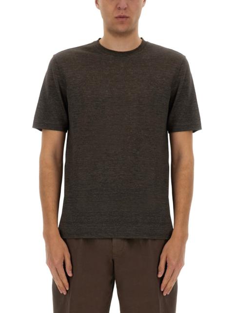 Zegna Men Oasis Linen T-Shirt