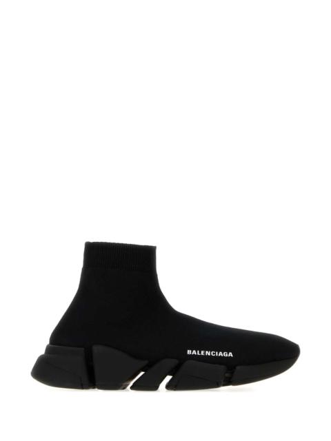 BALENCIAGA Balenciaga Women Black Stretch Nylon Speed 2.0 Sneakers