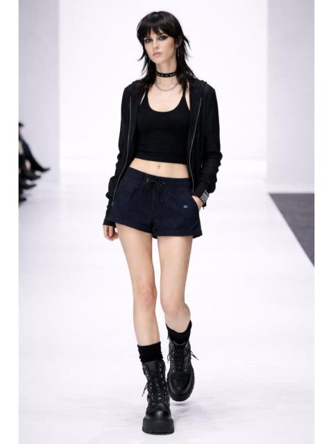 Burberry Burberry Blue Label Black Short Pants Mini Skirt Style Cut