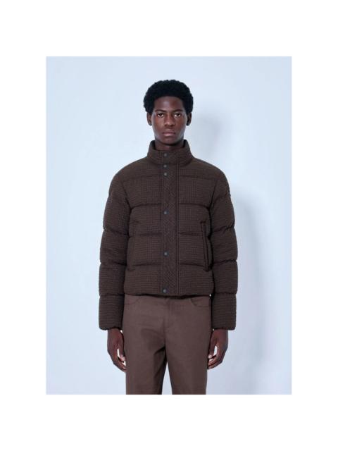 Moncler MONCLER $2310 Orante Brown Short Down Jacket New & Authentic