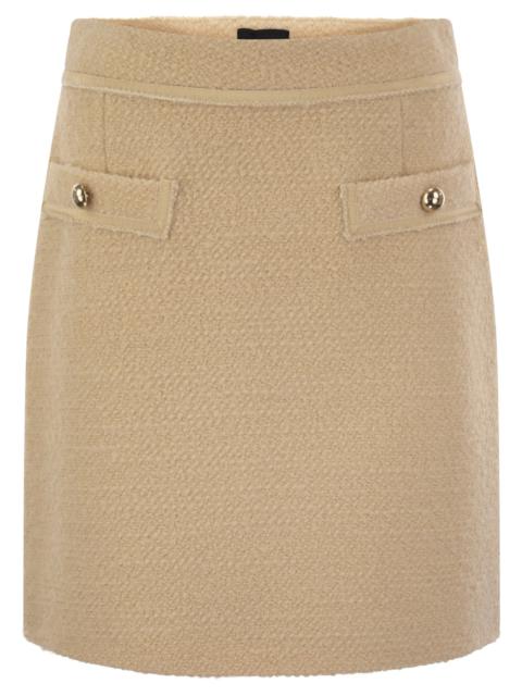 Other Designers Fay Women Wool Short Skirt