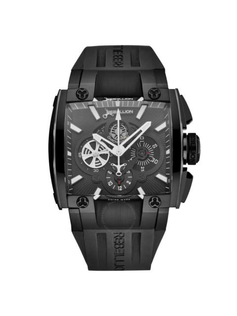 Rebellion - Rebellion Re1 Chronograph Automatic Black Dial Men's Watch RB.RE1.CH.SB.AB