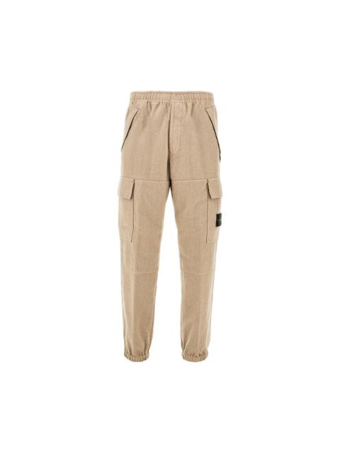 Stone Island Stone Island Wool-blend Cargo Pants Beige Men