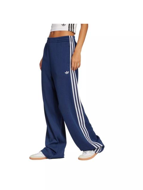 adidas Originals Women's Adicolor Firebird Knit Track Tracksuit Bottoms -Navy/White
