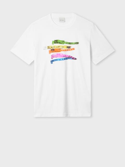 Paul Smith Paul Smith x Oasis - White Wristbands Print T-Shirt