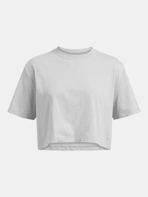 Under Armour Women's UA Boxy Crop Simple Short Sleeve