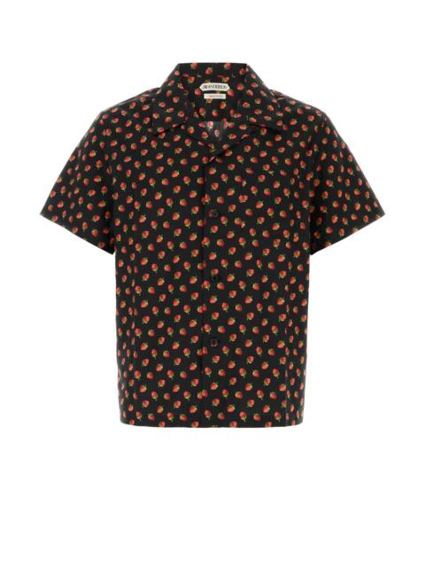 Other Designers Jw Anderson Men Printed Poplin Shirt