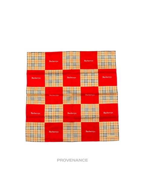 Burberry Nova Check Logo Scarf 50 - Burberrys Checkered
