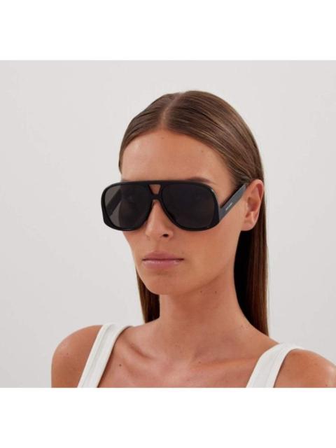 SAINT LAURENT NEW SAINT LAURENT SUNGLASSES SL652/F SOLACE 001 BLACK UNISEX