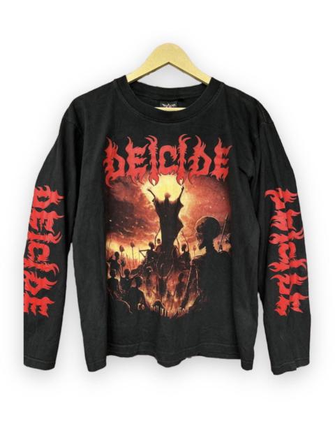 Vintage - Punk Heavy Metal Rock Deicide To Hell With God TShirt