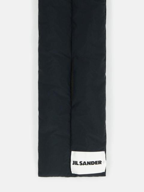 Jil Sander BLACK POLYESTER SCARF