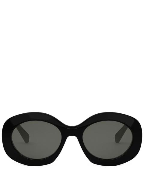 CELINE Triomphe Round Sunglasses, 54mm