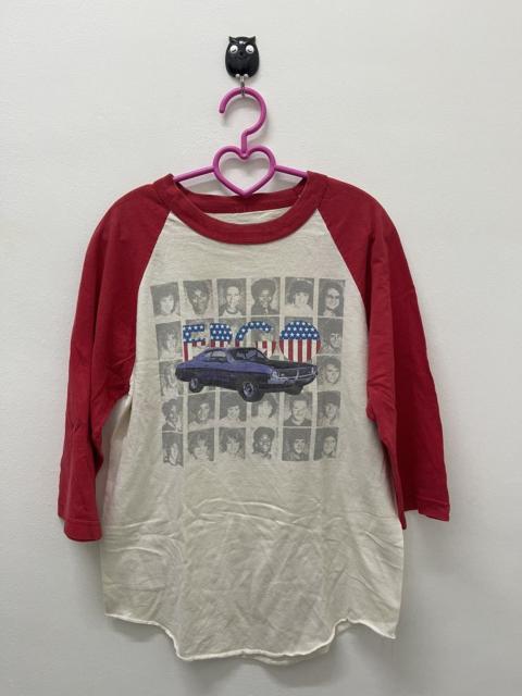 Other Designers Vintage - Rare ERGO Dodge Raglan 3q Tee
