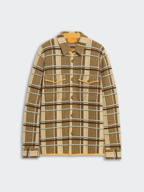 GUEST IN RESIDENCE Plaid Work Shirt