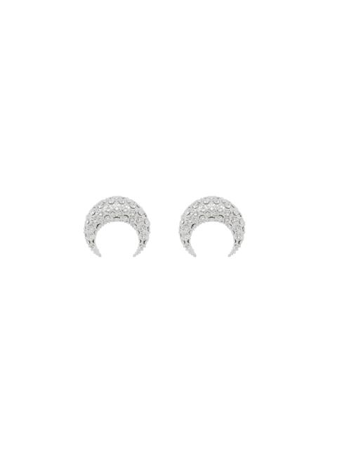 Marine Serre Swarovski Crystal Moon Studs