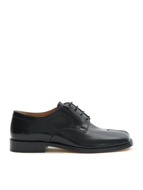 Maison Margiela Maison Margiela Men Derby Tabi In Polished Calfskin
