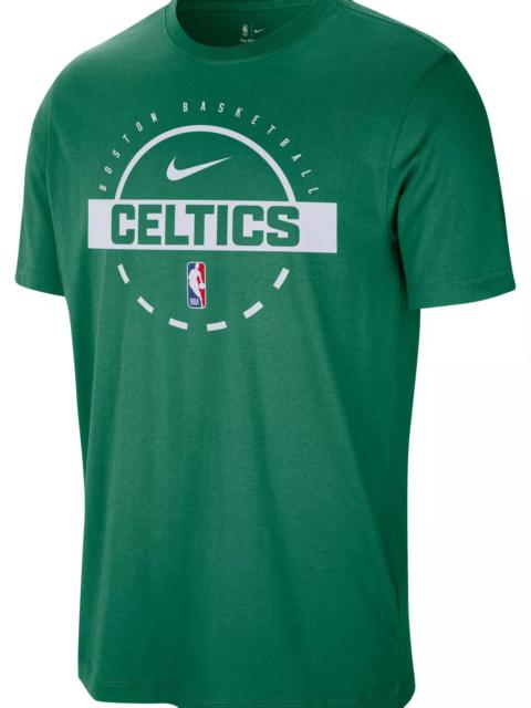 Nike Nike Men's Boston Celtics Green On Court Practice Long Sleeve T-Shirt