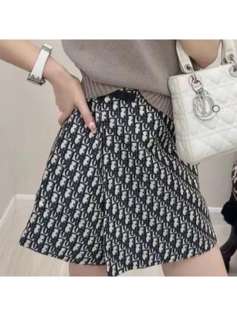 Dior Dior all-over logo print shorts